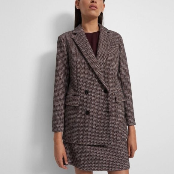 Theory Dresses & Skirts - 3️⃣2️⃣Theory | Mini Skirt in Checked Tweed